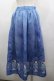 画像3: axes femme / クリームソーダ柄スカート  青 I-26-03-25-073-AX-SK-SA-ZI (3)