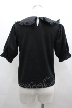 画像2: m petit by misako / 丸襟プルオーバー S 黒 I-26-03-25-008-0-TO-TE-ZI