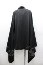 画像2: ililil / 着物袖風シャツ  黒 I-26-03-25-009-PU-BL-SA-ZI (2)