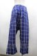 画像3: Candy Stripper / チェックパンツ  ブルー I-26-03-25-096-PU-PA-SA-ZI (3)