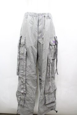 画像1: REFLEM / セパレートワイドアジャスターパンツ  グレー I-26-03-25-098-PU-PA-SA-ZI