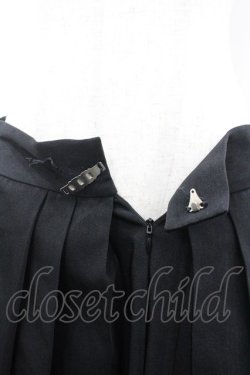 画像2: ililil / プリーツ風パンツ  黒 I-26-03-25-099-PU-PA-SA-ZI