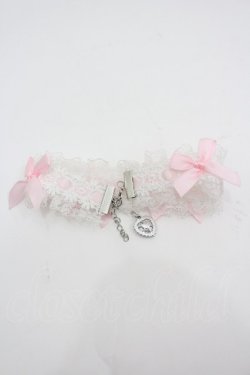 画像2: LOLITAその他(お買取対象外) / リボンレースチョーカー  ピンク I-26-03-25-105-LO-AC-TE-ZI