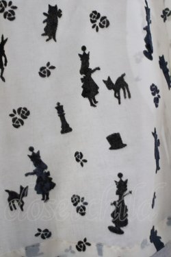 画像3: Jane Marple / Queen Aliceスモックブラウス M カスタード×ブラック×ブラック I-26-03-25-002-JM-BL-SA-ZI