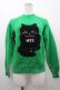画像1: HYSTERIC GLAMOUR /ACK CATジャカードセーター  グリーン I-26-03-25-022-PU-TO-SA-ZI (1)