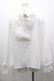 画像2: axes femme kawaii / ピンタック袖デザインブラウス M 白 I-26-03-25-003-AX-BL-SA-ZI (2)