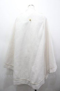 画像2: axes femme / ダブルボタンケープコート  白 I-26-03-25-030-AX-CO-SA-ZI