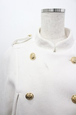 画像3: axes femme / ダブルボタンケープコート  白 I-26-03-25-030-AX-CO-SA-ZI