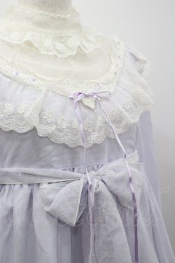 画像5: BABY,THE STARS SHINE BRIGHT / Fluffy Dream Ribbonナイティワンピース  ラベンダー I-26-03-30-028-BA-OP-SA-ZI