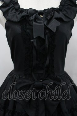 画像5: BABY,THE STARS SHINE BRIGHT / Rose Princessジャンパースカート  黒 I-26-03-30-029-BA-OP-TE-ZI