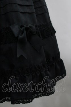 画像6: BABY,THE STARS SHINE BRIGHT / Rose Princessジャンパースカート  黒 I-26-03-30-029-BA-OP-TE-ZI