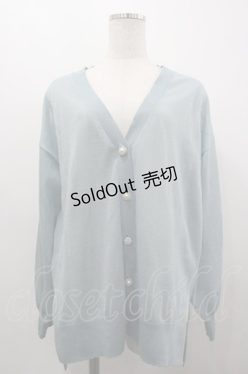 画像1: axes femme / UVカットシアーニットカーディガン F ミント I-26-03-30-005-AX-TO-TE-ZI (1)