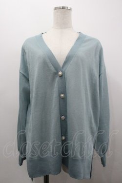 画像1: axes femme / UVカットシアーニットカーディガン F ミント I-26-03-30-005-AX-TO-TE-ZI