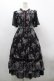 画像1: axes femme / フラワーレースワンピース F 黒 I-26-03-30-038-AX-OP-TE-ZI (1)