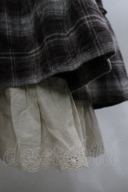 画像6: axes femme / コットンレースチェックジャンスカ F ブラウン I-26-03-30-042-AX-OP-TE-ZI