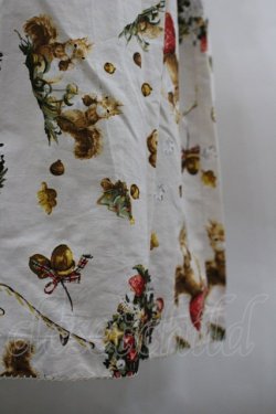 画像6: PINK HOUSE / ウィンターフォレストトリートプリントミディワンピース  アイボリー I-26-03-30-044-LO-OP-SA-ZI