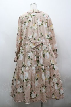 画像3: PINK HOUSE / ホワイトローズプリントミディワンピース  ピンク I-26-03-30-047-LO-OP-SA-ZI