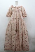 PINK HOUSE / ブロッサムローズプリントワンピース  ピンク I-26-03-30-048-LO-OP-SA-ZI