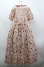 画像3: PINK HOUSE / ブロッサムローズプリントワンピース  ピンク I-26-03-30-048-LO-OP-SA-ZI (3)