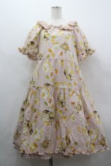 PINK HOUSE / ハニーレモンテディプリントミディワンピース  ピンク I-26-03-30-052-LO-OP-SA-ZI