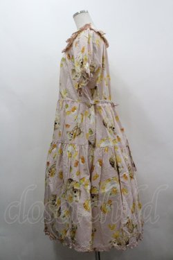 画像2: PINK HOUSE / ハニーレモンテディプリントミディワンピース  ピンク I-26-03-30-052-LO-OP-SA-ZI