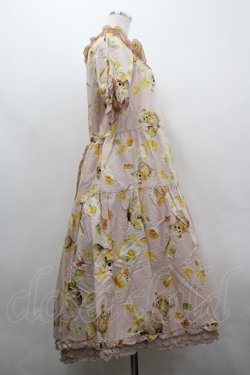 画像4: PINK HOUSE / ハニーレモンテディプリントミディワンピース  ピンク I-26-03-30-052-LO-OP-SA-ZI