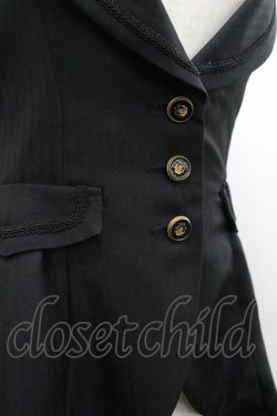 画像3: axes femme POETIQUE / フィッシュテールロングベスト M 黒 I-26-03-30-008-AX-TO-TE-ZI