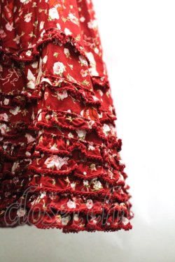 画像6: PINK HOUSE / バラとリボンプリントワンピース  赤 I-26-03-30-056-LO-OP-SA-ZI