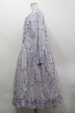 画像2: PINK HOUSE / スイートピープリントワンピース  ラベンダー I-26-03-30-057-LO-OP-SA-ZI