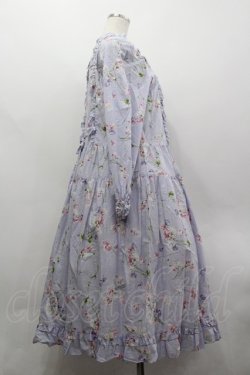 画像4: PINK HOUSE / スイートピープリントワンピース  ラベンダー I-26-03-30-057-LO-OP-SA-ZI