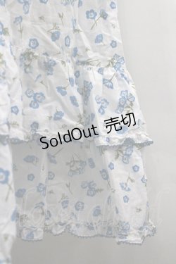 画像6: PINK HOUSE / ネモフィラプリントワンピース  白Ｘ青 I-26-03-30-058-LO-OP-SA-ZI