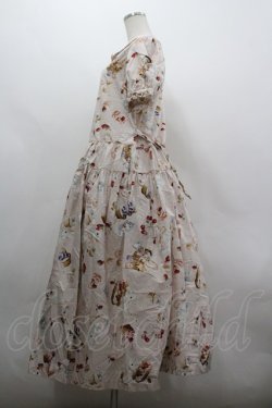 画像2: PINK HOUSE / スイーツスプリングバニープリントワンピース  ピンク I-26-03-30-059-LO-OP-SA-ZI