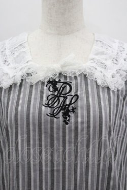 画像5: PINK HOUSE / オリジナルマルチストライプワンピース  黒Ｘ白 I-26-03-30-060-LO-OP-SA-ZI