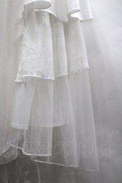 画像6: axes femme / 異素材イレヘムロングスカート F 白 I-26-03-30-061-AX-SK-TE-ZI