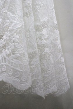 画像5: axes femme / レースサーキュラースカート M 白 I-26-03-30-062-AX-SK-TE-ZI