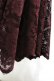 画像5: axes femme / レースサーキュラースカート M ワイン I-26-03-30-064-AX-SK-TE-ZI (5)