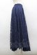 画像4: axes femme / レースサーキュラースカート F ネイビー I-26-03-30-066-AX-SK-TE-ZI (4)