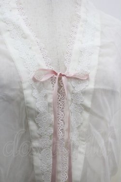 画像3: Mademoiselle Pearl（海外ロリータブランド） / シフォンフリルリボンブラウス  アイボリー I-26-03-30-011-PU-BL-SA-ZI