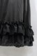 画像5: axes femme kawaii / ミディフリルペチスカート M 黒 I-26-03-30-068-AX-SK-TE-ZI (5)