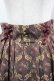 画像5: axes femme / ブロッサム柄ドロストスカート F ブラウン I-26-03-30-070-AX-SK-TE-ZI (5)