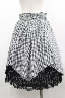 画像3: axes femme POETIQUE / イレヘムプチリボンスカート M 黒×白 I-26-03-30-071-AX-SK-TE-ZI