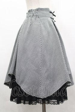 画像4: axes femme POETIQUE / イレヘムプチリボンスカート M 黒×白 I-26-03-30-071-AX-SK-TE-ZI
