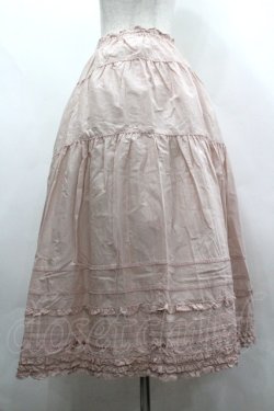 画像2: PINK HOUSE / ローンフリルミディスカート  ピンク I-26-03-30-073-LO-SK-SA-ZI