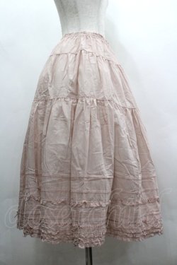 画像4: PINK HOUSE / ローンフリルミディスカート  ピンク I-26-03-30-073-LO-SK-SA-ZI