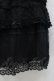 画像6: PINK HOUSE / ドットチュール×オリジナルローズチュールレーススカート  黒 I-26-03-30-074-LO-SK-SA-ZI (6)