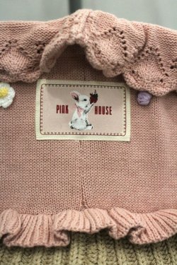 画像4: PINK HOUSE / スイーツスプリングバニーモチーフニットポシェット  ピンク I-26-03-30-078-LO-BG-SA-ZI