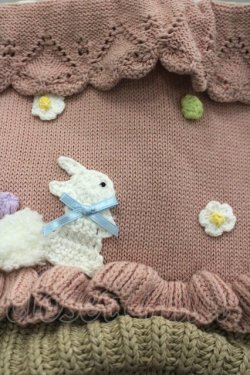 画像5: PINK HOUSE / スイーツスプリングバニーモチーフニットポシェット  ピンク I-26-03-30-078-LO-BG-SA-ZI