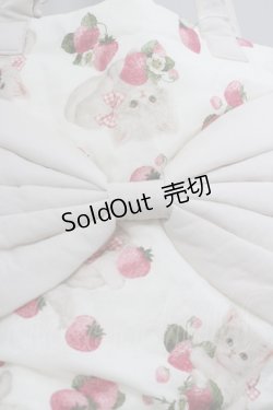 画像4: alcali / 青木美沙子コラボ ノベルティサコッシュ  白Ｘピンク I-26-03-30-080-LO-BG-SA-ZI