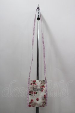 画像1: alcali × misako aoki / サイベリアンストロベリートートバッグ  アイボリー I-26-03-30-081-GO-BG-SA-ZI