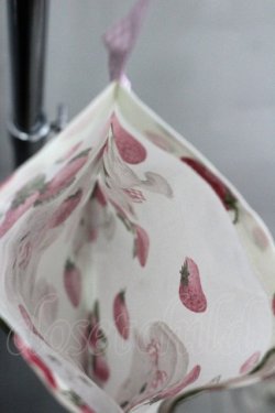 画像3: alcali × misako aoki / サイベリアンストロベリートートバッグ  アイボリー I-26-03-30-081-GO-BG-SA-ZI